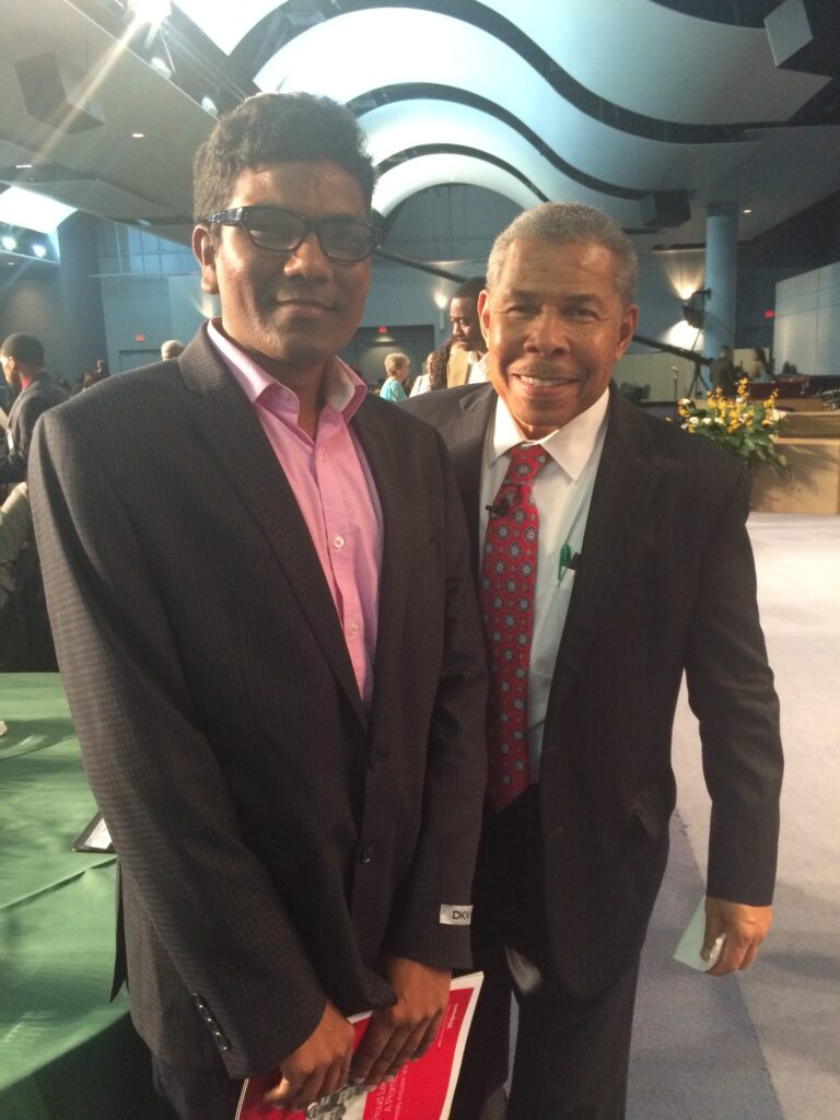 With Dr. Bill Winston in Illinois, USA